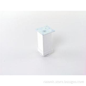 40 x 40mm Aluminum Adjustable couch , table leg Anodize fur